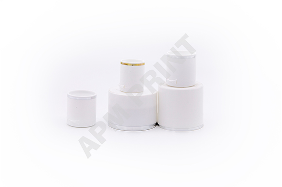 hot stamping on lid edge