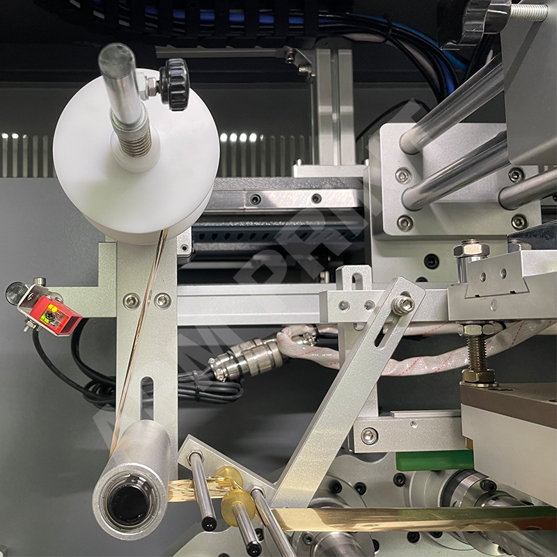 automatic hot foil stamping machine for bottle cap and top