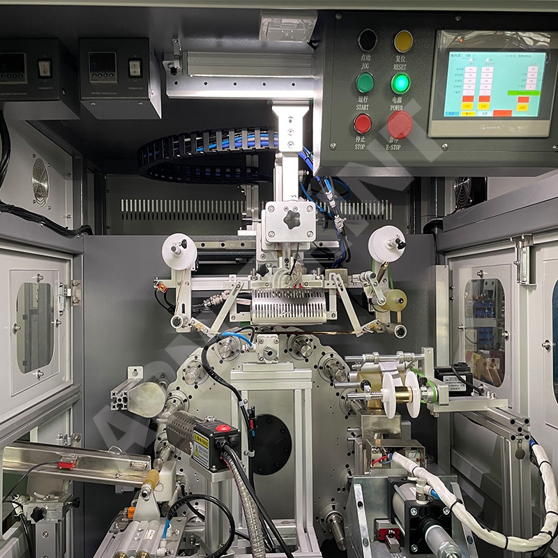 automatic hot foil stamping machine for bottle cap and top